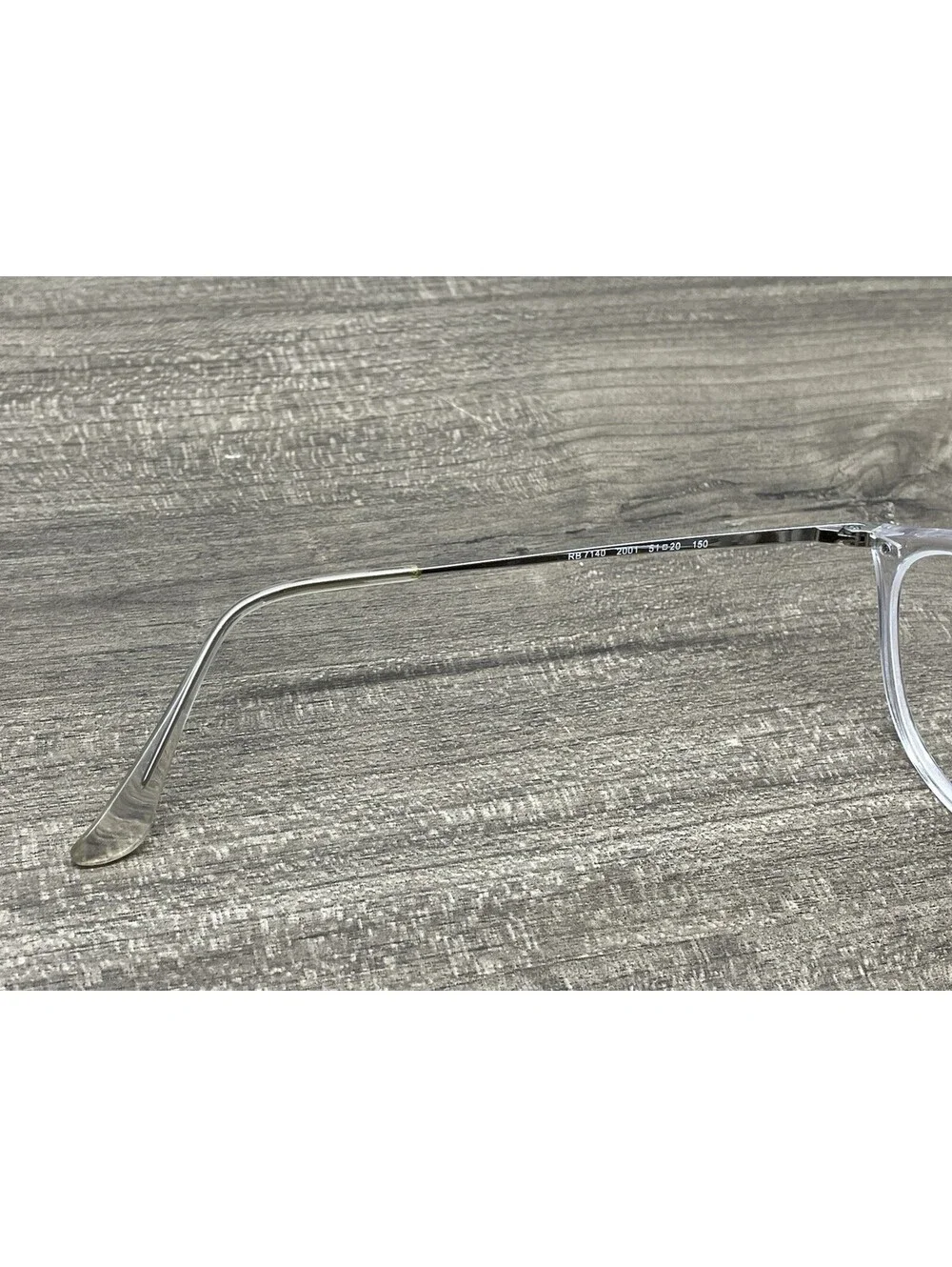 Ray-Ban RB 7140 2001 Eyeglasses Frame Crystal 51-20-150 FRAMES ONLY *See Photos